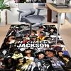 Michael Jackson Collage Carpet For Playroom Bedroom Living Room Sofa Home Decorkids Game Area Rug Nonslip Floor Mat