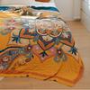 Ethnic style pure cotton gauze quilt sofa blanket towel single/double blanket bed sheet