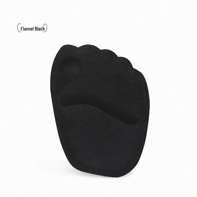 PU Five-Toe Shock-Absorbing Forefoot Pad with Arch Support for High Heels