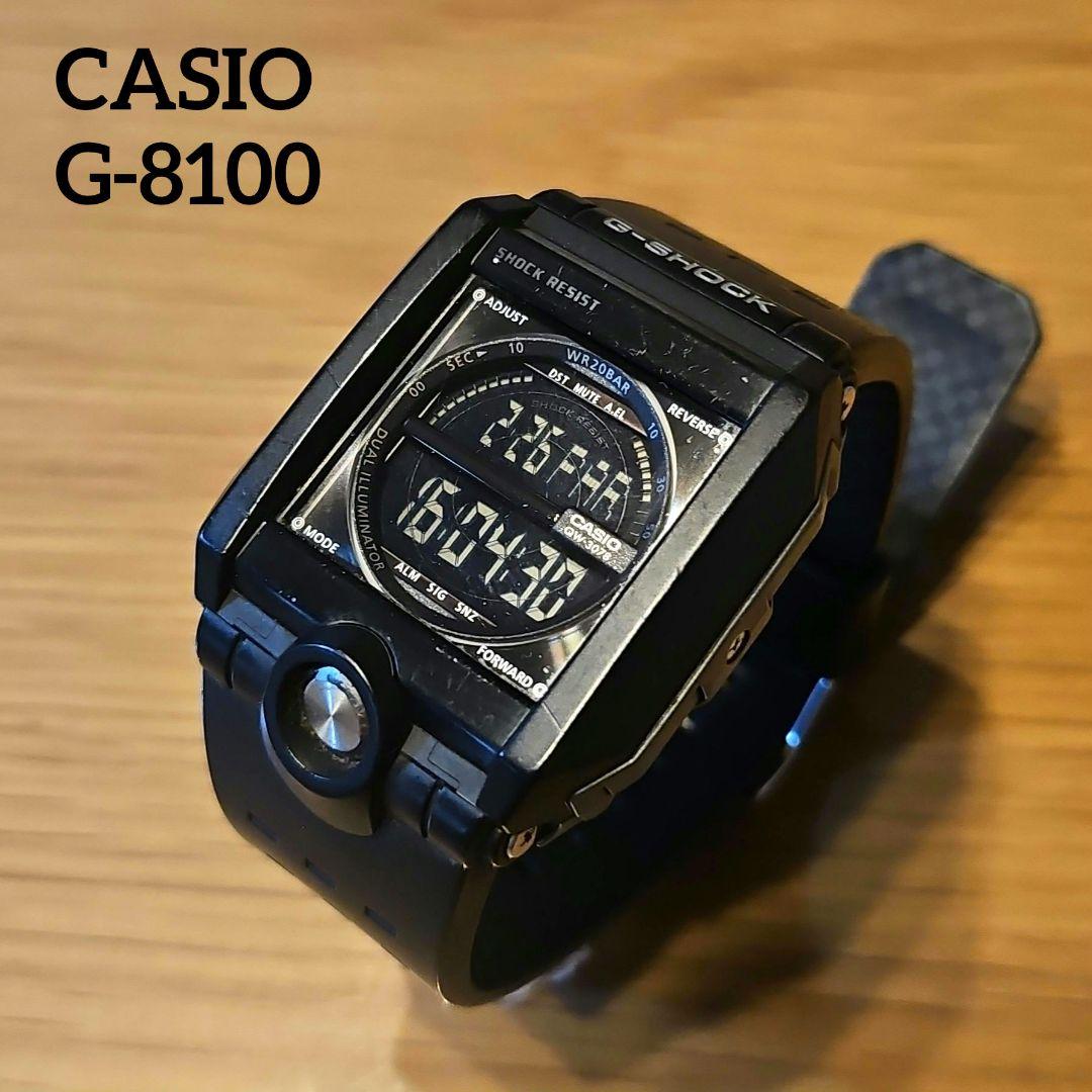

[Б/У] Снятые с производства CASIO G-8100 G-SHOCK Матовый черный