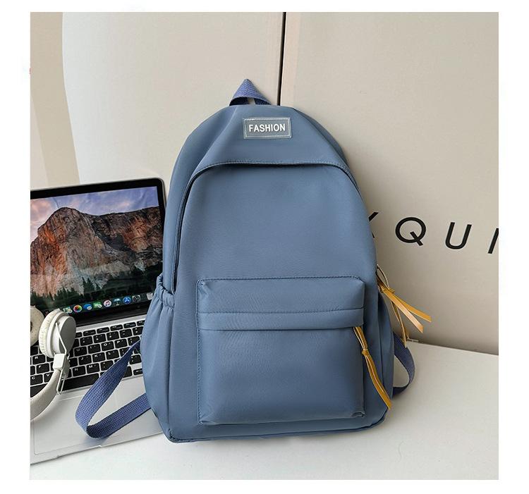 Schoolbag New Junior High School Schoolbag College College Style Casual Simple Backpack Fashion Trend Middle School Backpack
