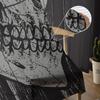 Halloween Skull Head Horror Tulle Curtains For Living Room Bedroom Decoration Transparent Chiffon Sheer Voile Window Curtain