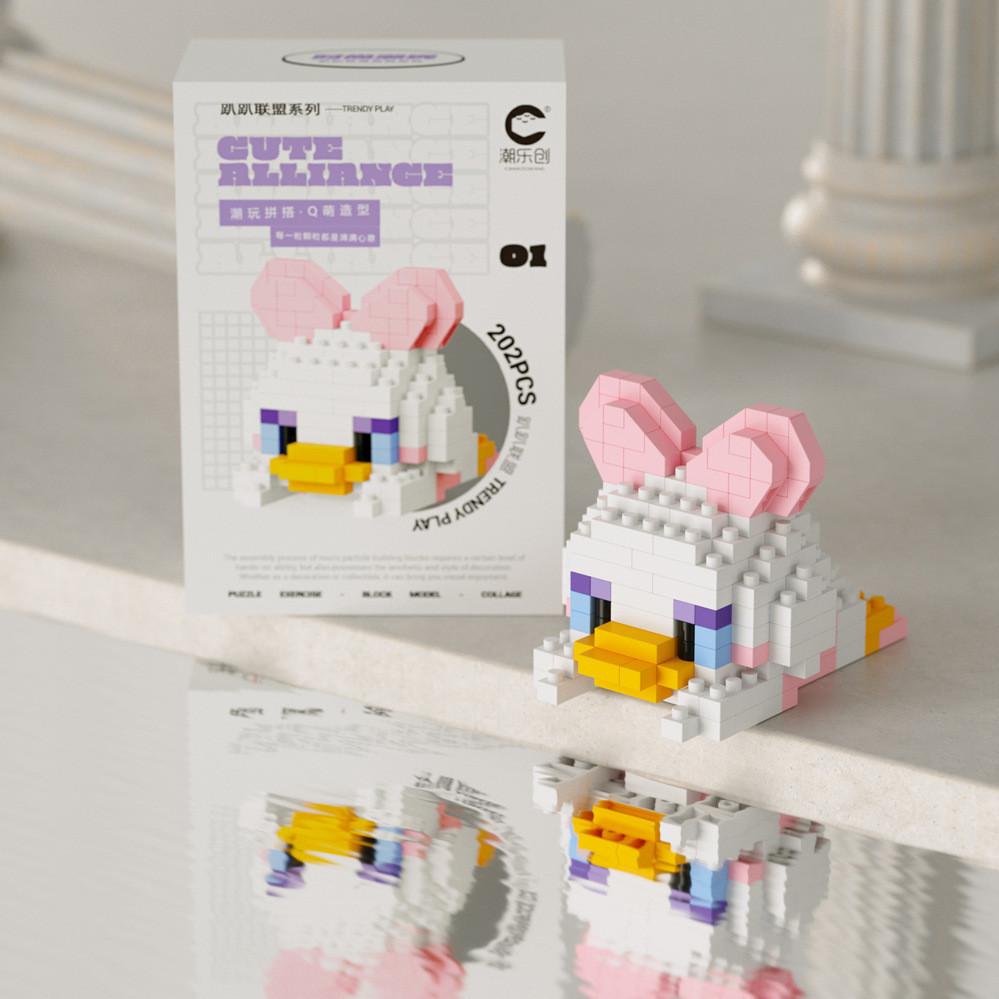 King Monkey The Santa Claus Cartoon Figures Micro Blocks Toy For Creative Play