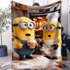 Despicable Me Minions Cartoon Blanket All Season Soft Cozy Comfortable For Bed Bedroom Dorm Sofa Lunch Camping Boys Girls Gift