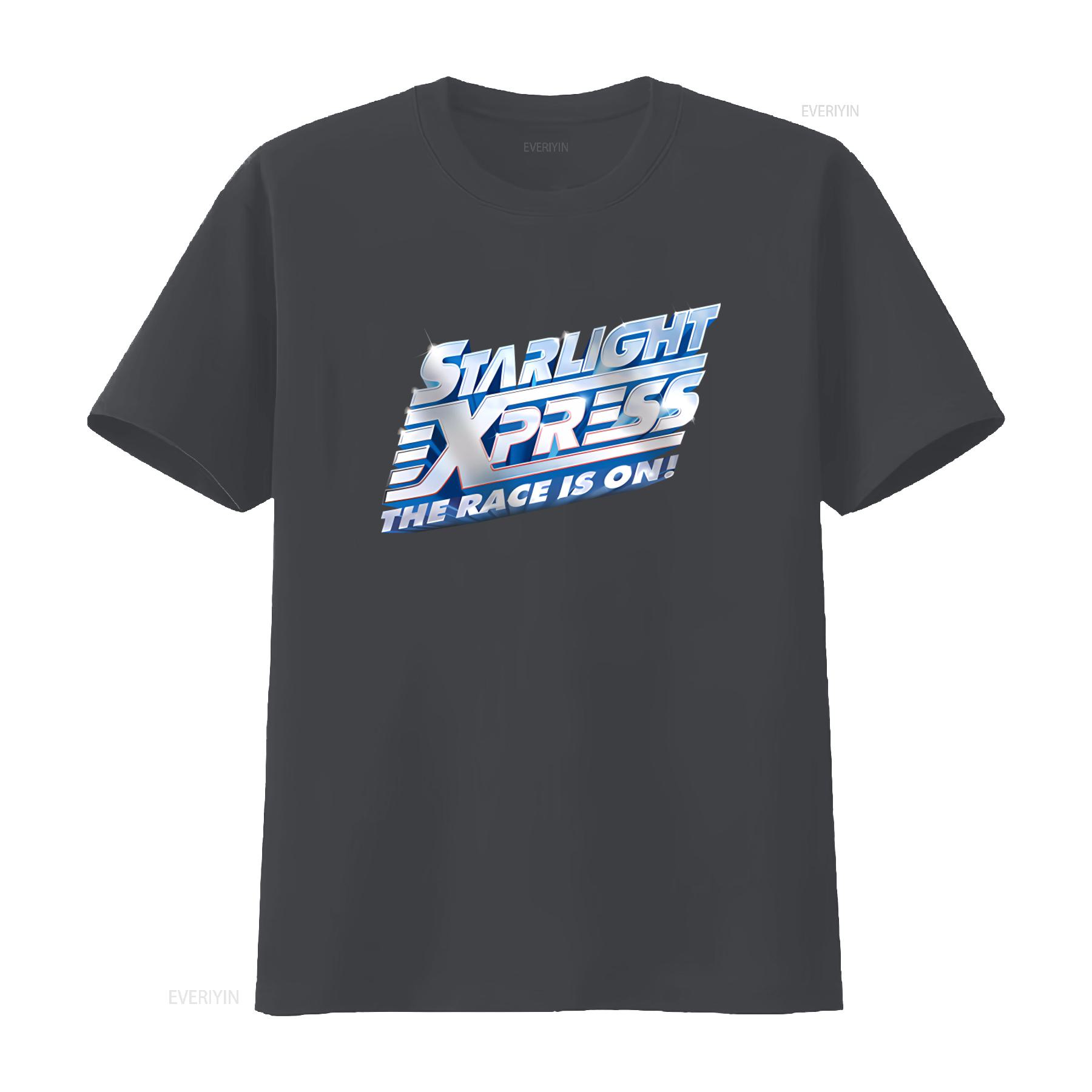 

Starlight Express The Race Is On Logo T Shirt New Official Theatre Show Musical vintage Washed Comfortable Stylish S