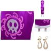 Exquisite One Piece Boa Hancock Cosplay Clothing With Silky Fabric And Beautiful Printing
