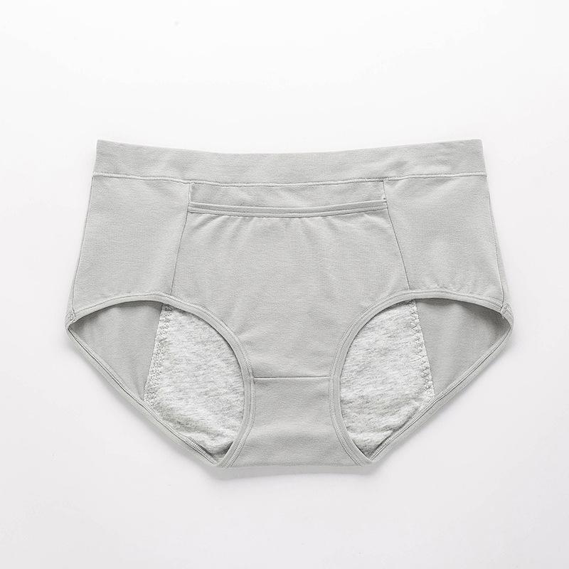 Menstrual Underwear: Leak-Proof High Waist, Pure Cotton Crotch, Big Size Sanitary Pants.