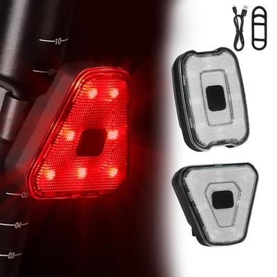 Bicycles Rear Light Rechargeable Bikes Tail Light Bikes LED Lights Electric Scooter Lights Bikes Taillights For Mountain Bikes