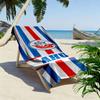 FC. Hansa Rostock Print Strandtuch, Großes Weiches Schnelltrocknendes Handtuch für Strand Camping Schwimmen