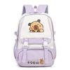 Capybara Kids Pattern Backpack Ergonomic Shoulder Straps Bag For School Travel