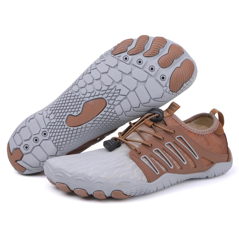 Shoes New couple outdoor creek walking shoes beach swimming wading hiking five-finger fitness shoes