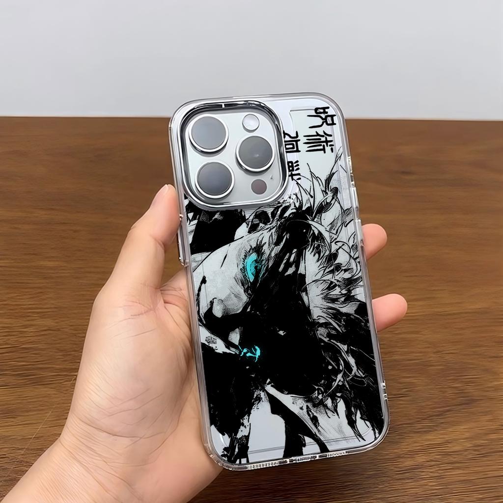 Black Anime New Jujutsu Kaisen Gojo Satoru Phone Case For Google Pixel 10 9 8 7 8A 9A XL Pro 4G 5G Soft Silicone TPU Back Cover