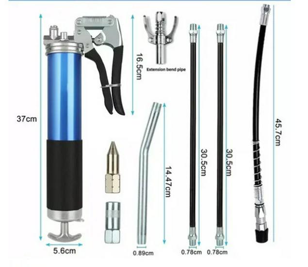 High-Pressure Pistol Grip Grease Gun - Labor-Saving Manual Tool