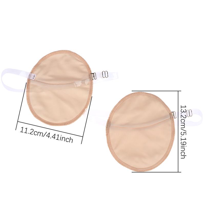 Achsel Schweißpads Waschbare Achselhöhlen Schweißabsorbierende Schutzpolster Kleid Schweiß Transpirationspads Schild Schulter Saugfähig Deodorant Pad