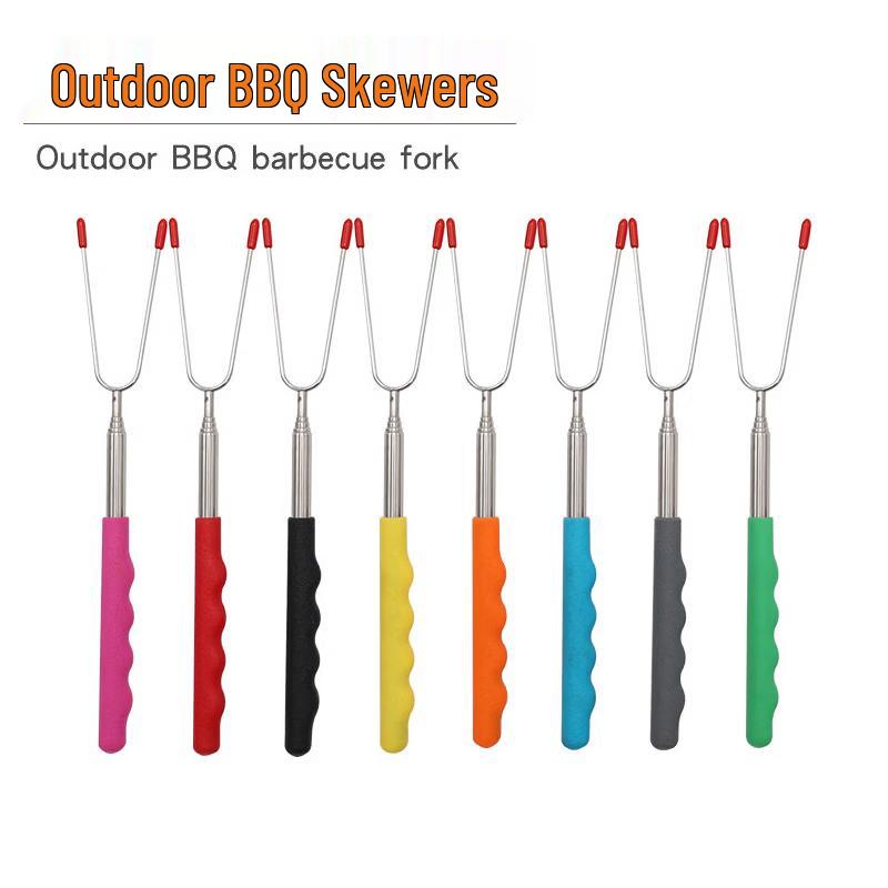 SMVP 8-Piece Extendable BBQ Roasting Forks Set