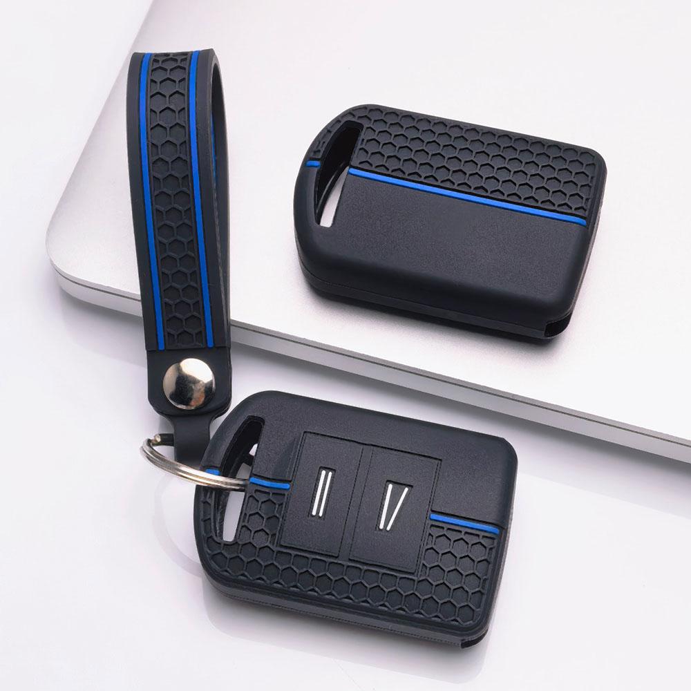Key Shell Cover With Keychain for Opel Corsa Astra Insignia Zafira Meriva Antara Mokka Adam Protective Accessory Key Fob Car Interior Accessories