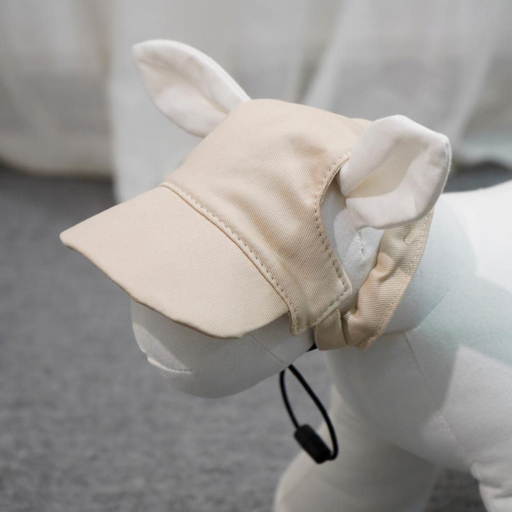 Sun Protection Dog Sun Hat with Ear Holes Pet Visor Hat Handsome Summer Cat Cap  Outdoor Sports