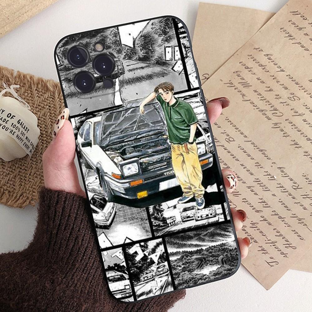 Anime Initial D AE86 Rücklicht Handyhülle Für iPhone 14 11 12 13 Mini Pro XS Max Hülle 6 7 8 Plus X XR SE 2020 Funda Schale
