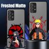 Matte Phone Cover Case for Samsung Galaxy A12 A30 A14 A06 A70 Note 20 Ultra 10+ 9 8 A05 A50 A13 A15 A16 Narutos Uchiha Itachi