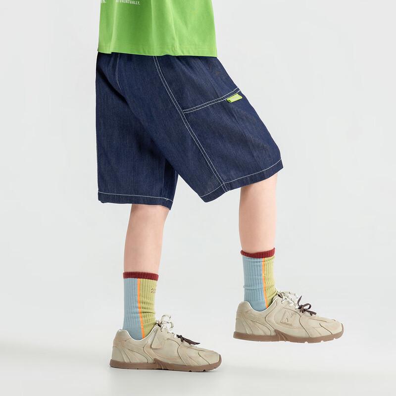 Boys' Tencel Lyocell Denim Look Casual Shorts