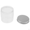5PCS 200ML Aluminum Plastic Cosmetic Pot Jar Container Empty