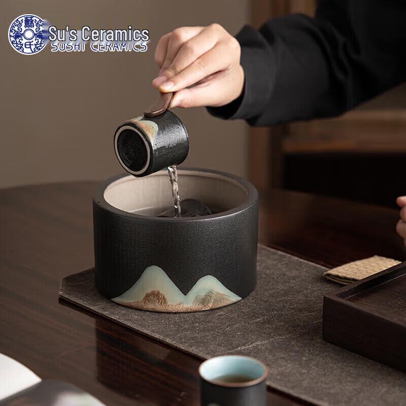 Сушиш Раковина для чая из расписной керамики ручной работы