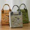 Tragbare Wasserdichte Campingtasche Verdickte Auslaufsichere Tragetasche Handtasche Dupont-Papier Lunchtasche Picknick
