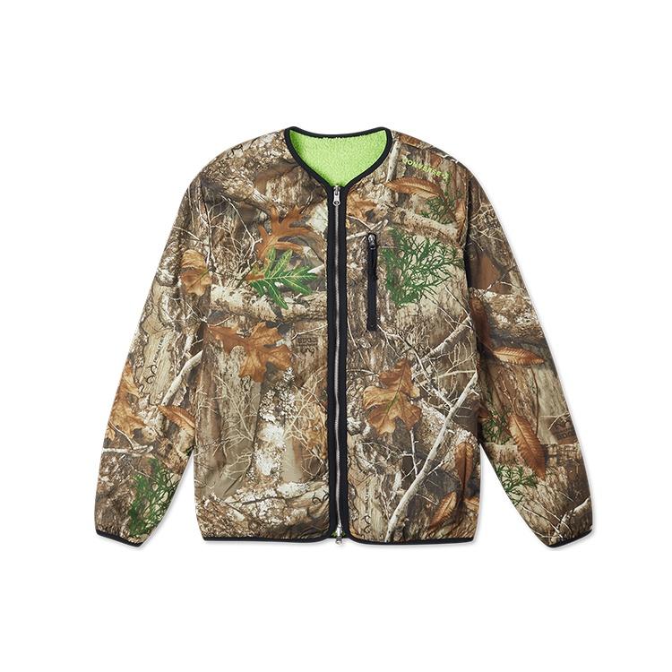 Converse Utility Reversible Sherpa Jacket Asia Sizing 'Real Tree Edge Camo' Men's 10020206-A01