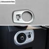 Head Lights / Window Lift Button Panel / Pillar A Speaker / Air AC Vent Cover Trim Matte Accessories For MG ZS EV 2018 -