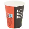 Vidaxl Papierowe Kubki Z Pokrywkami, 1000 Szt., 8Oz, 240Ml