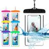 Handheld Waterproof Phone Case Pouch Underwater Dry Bag Featuring Neck Region Strap Luminous Swimming Bag Perfect For Water Games Beach Sport