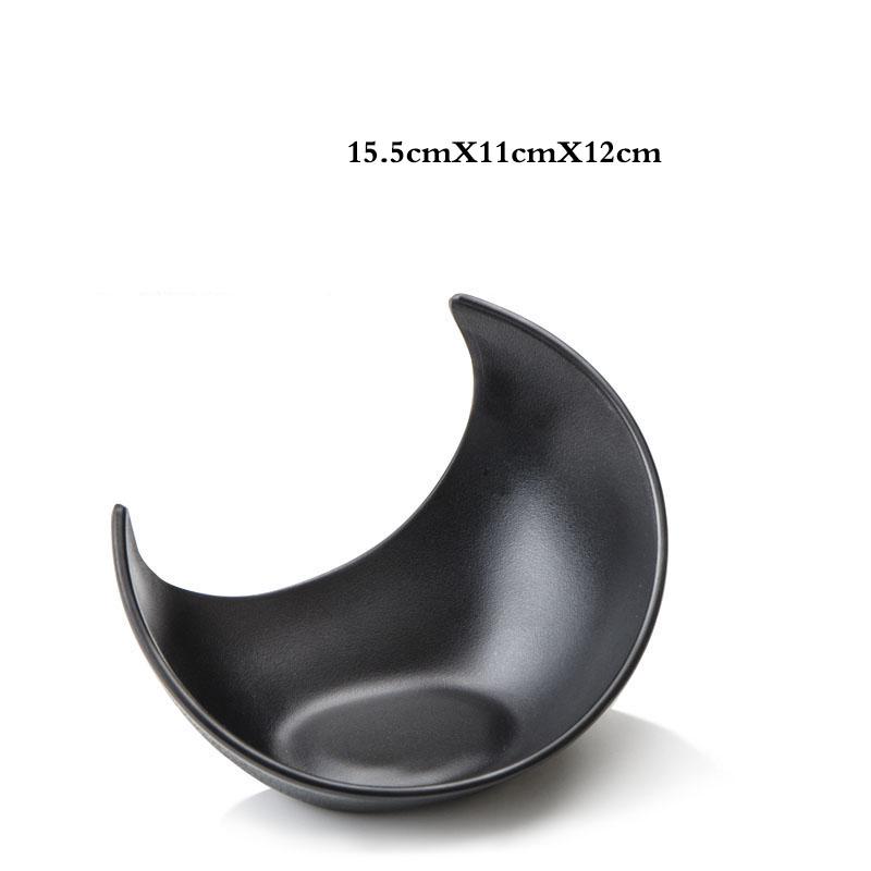 

Набор кухонных принадлежностей, креативная черная костяная тарелка из пищевого пластика, индивидуальная тарелка для суши, фруктов, десерта, ресторанное кухонное блюдо