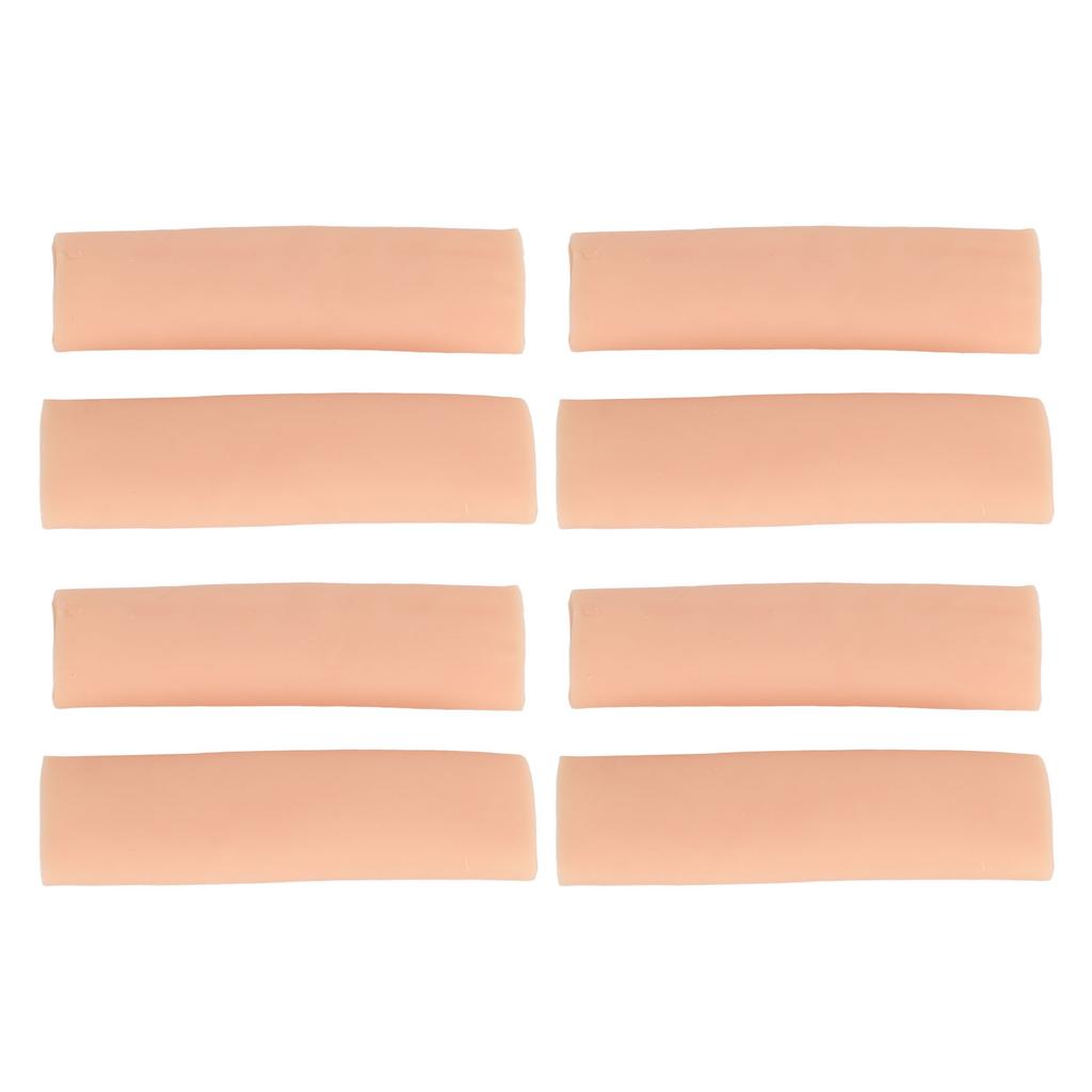 4 Pairs Toe Sleeves Reusable Breathable Cushioned Shock Relief Soft Elastic Toe Pad Protectors for Blisters Fingers