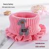 Knitted Baby Scarf: Warm Neck Gaiter for Little Girls - Cute Autumn and Winter Style