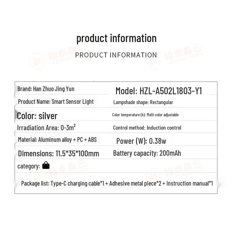 Smart LED Magnetic Motion Sensor Cabinet Light