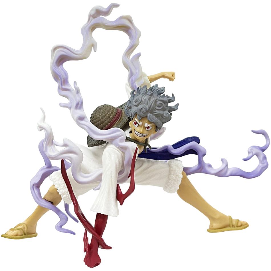 

One Piece Луффи Приседающий Луффи Солнечный Бог Персонаж Ручная Работа Украшение Модель из ПВХ Аниме Периферия Детские Игрушки Подарок на День Рождения