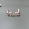 10cm & 20cm Cotton Plush Bear Glasses - Self-Deprecating Bear Doll Accessories