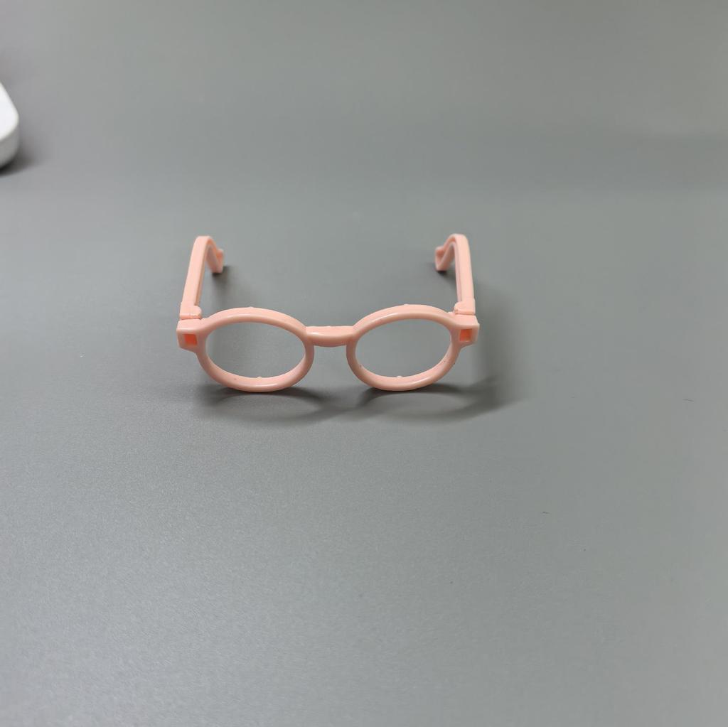 10cm & 20cm Cotton Plush Bear Glasses - Self-Deprecating Bear Doll Accessories