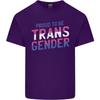 Proud to Be Transgender LGBT Unisexs Light Cotton TShirt