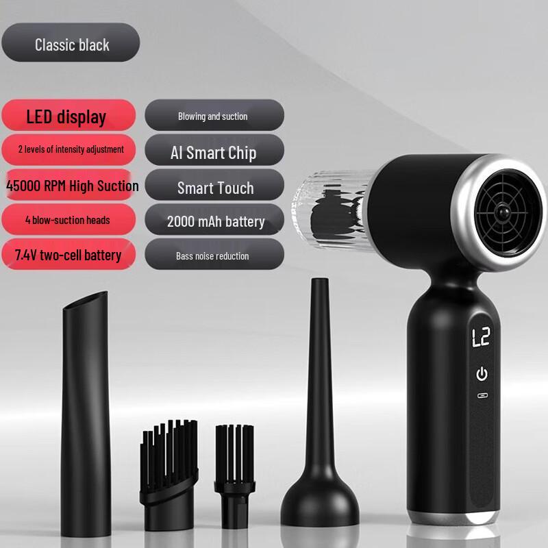 WEZHO Wireless Portable Car Vacuum Cleaner