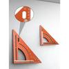 Framing Square Aluminum Alloy Triangle Ruler Construction Adjustable Carpentry Square For Men Professional Hobbyists