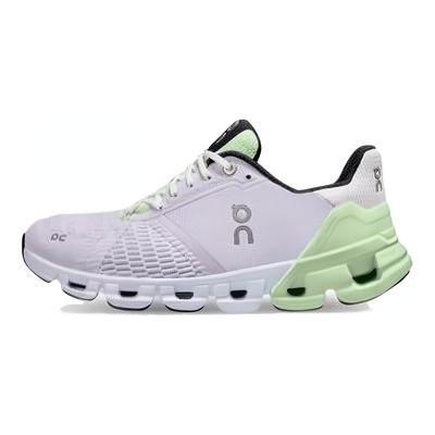 On Cloudflyer Resistenti all'Abrasione Traspiranti Scarpe da Corsa Basse Donna Bianco Verde 21.99031