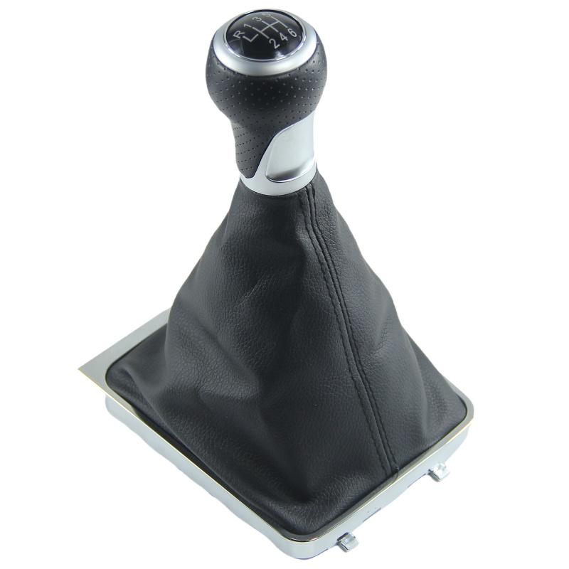 Schalthebelknauf Manschette Stiefelabdeckung Kragen Für Volkswagen VW Passat B6 B7 2005-2015