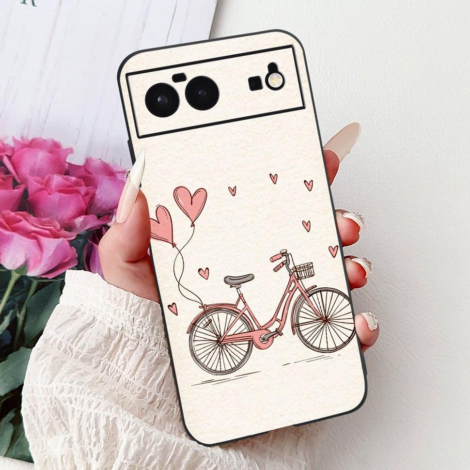 Für Google Pixel 6 Hülle Niedliche Tiere Weiches Silikon Handyhüllen Für Google Pixel 6 Pixel6 Hülle Ultra-dünne TPU Rückseite Gehäuse