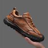 Pánské outdoorové ležérní kožené boty retro styl pánské tenisky dospělé protiskluzové ležérní pouštní turistická obuv trekingové boty trenéři