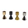European Geometric Metal Candlestick: Modern Aluminum Candle Holder for Living Room and Dining Table