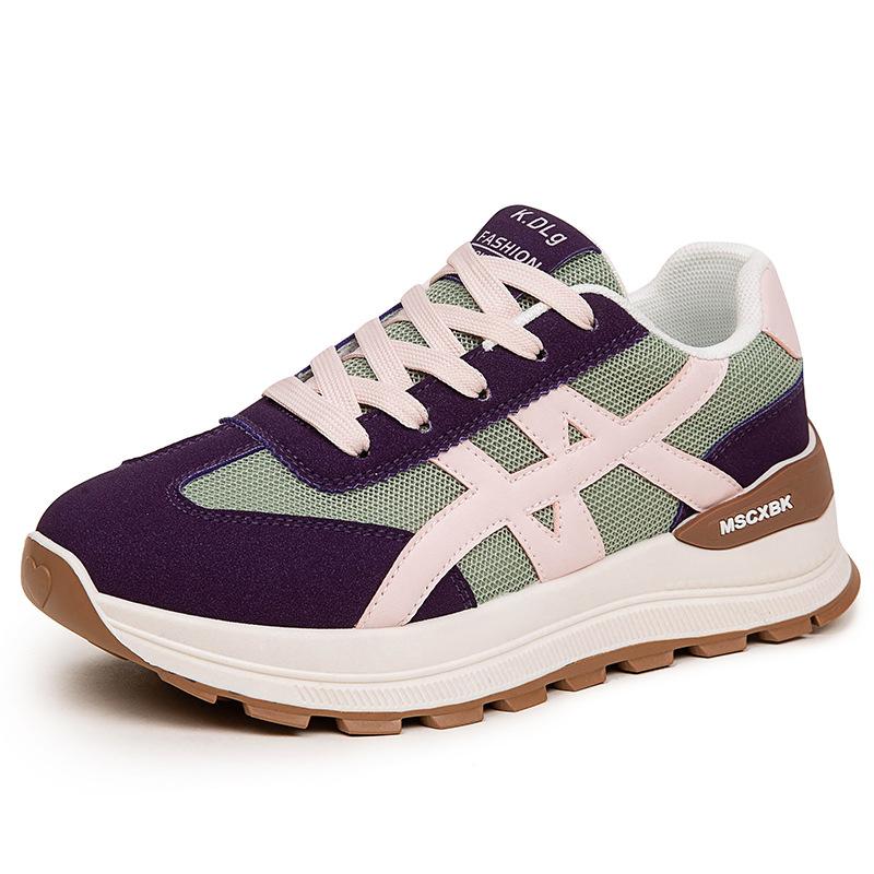 2025 new autumn heightening dad shoes women's breathable running platform Forrest Gump shoes versatile casual women's sports shoes