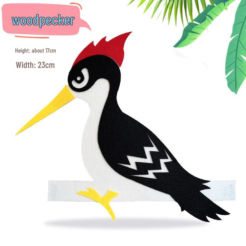 Flickering Halloween Cartoon Animal Hat for Kids & Adults - Perfect for Parent-Child Performances & Costumes