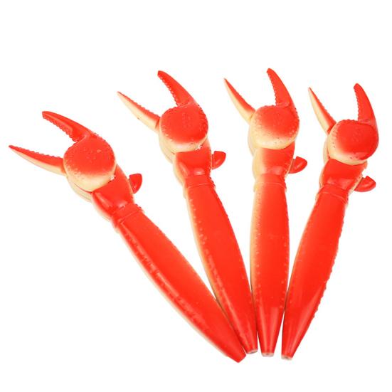 1/3Pcs Ballpoint Pen Adorable Lobster Claws Shape Gel Pen Comfortable Grip Smooth Writing Student Pen for School Home