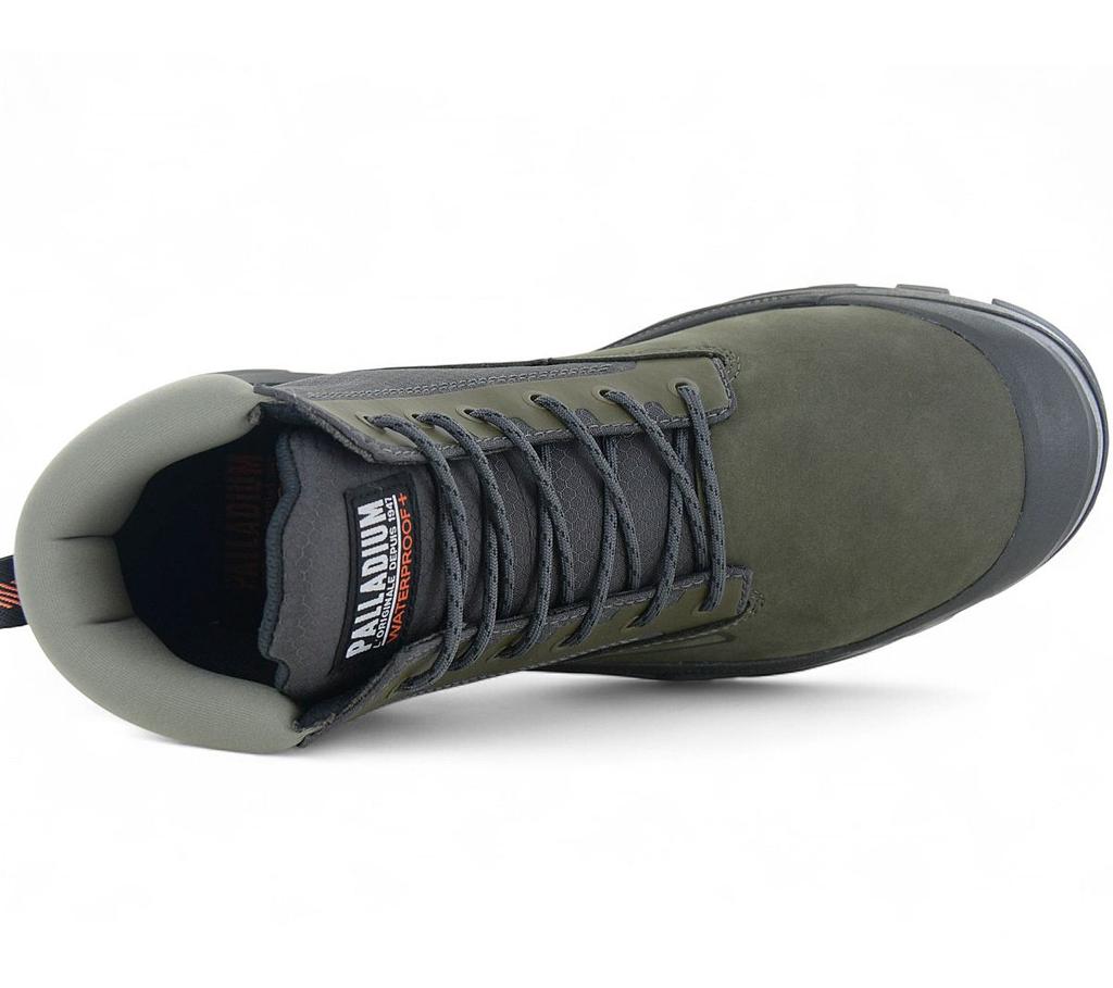 Palladium Pallarider SC WP+ Vanntett - Herre Støvler Boots Sko Grønn 09541-309-M ORIGINAL